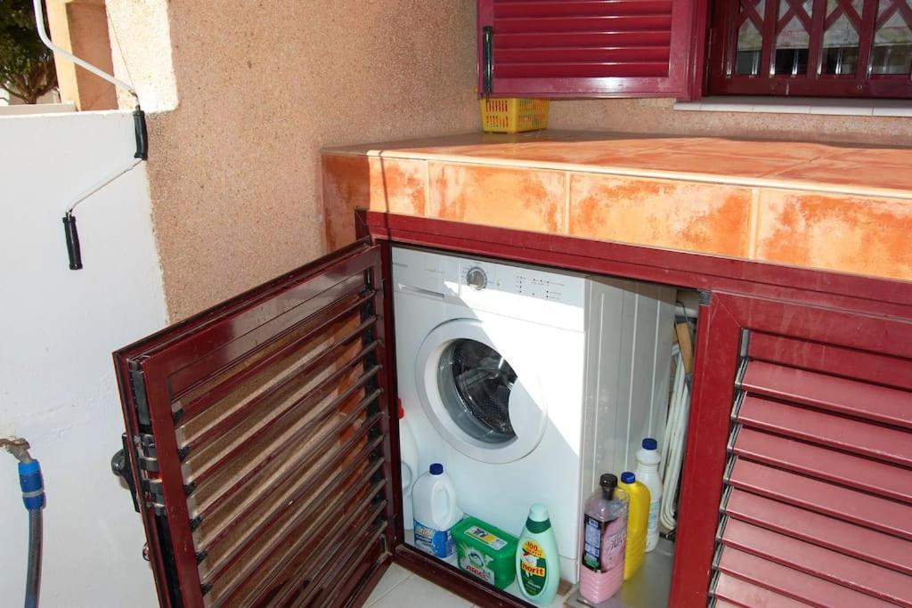 Precioso Duplex Con Piscina, En 1ª Linea De Playa Villa Puerto de Mazarron Ngoại thất bức ảnh